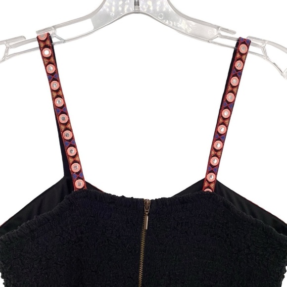 Xhilaration Black Lace Embroidered Babydoll Dress - Picture 12 of 12